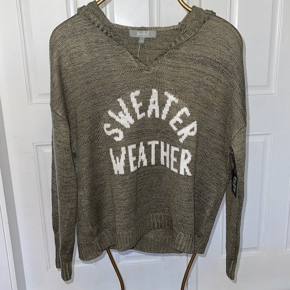 Marled Sweaters - Marled Reunited Clothing hooded sweater.